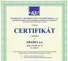 Zertifikat ISO 14001