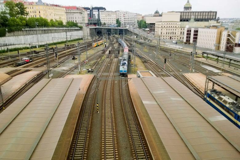 Hala Hlavního nádraží v Praze