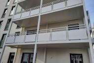Haardtring Darmstadt - samonosné balkony